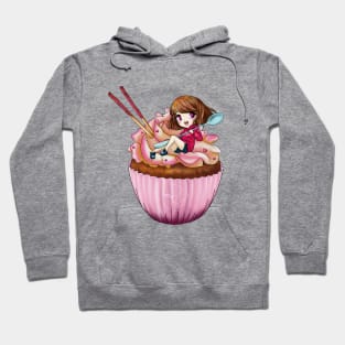 cupcake chibi Hoodie